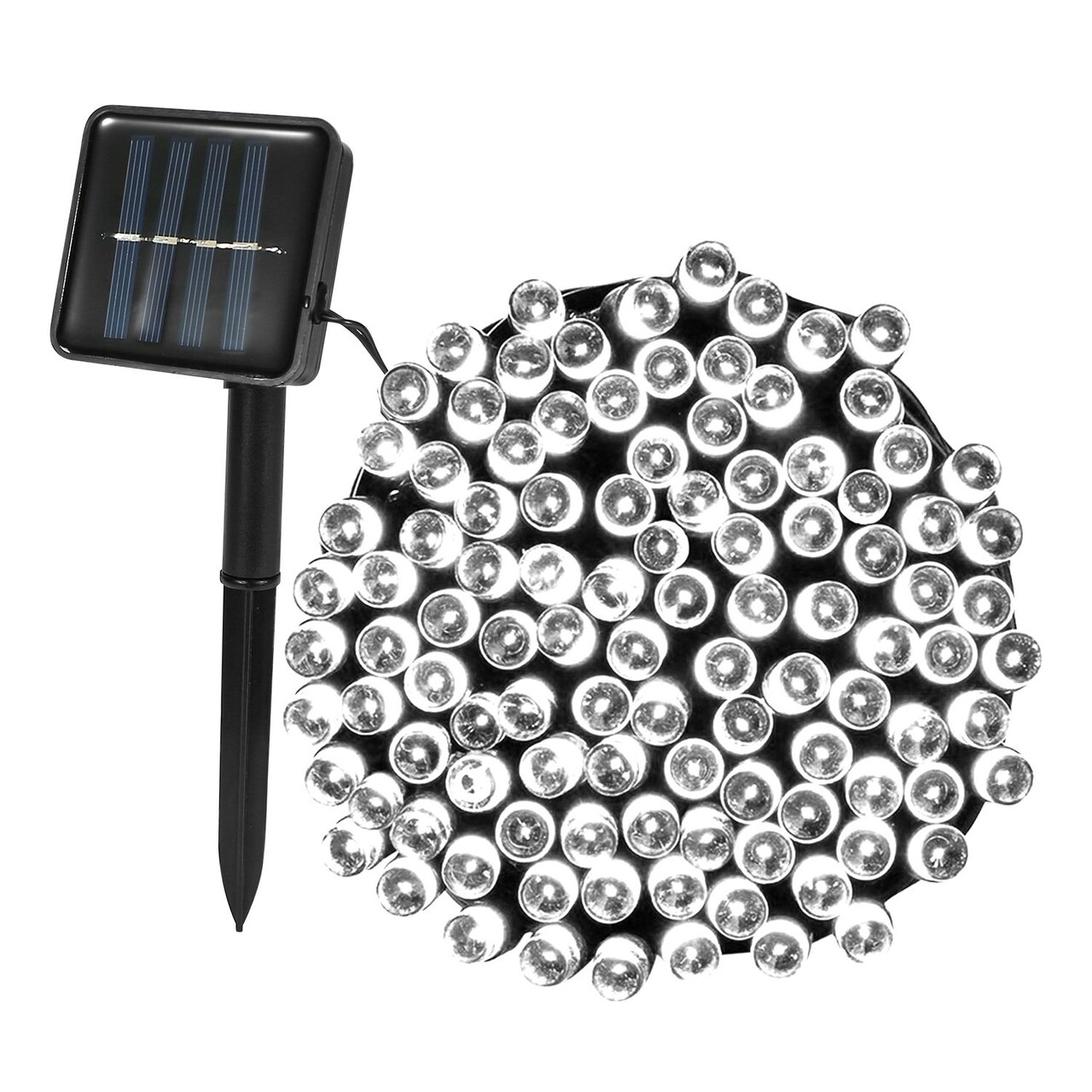Solar String Lights Led Solar Power Fairy String Light 12M 100 Leds 8 Lighting Mode Cool Light Waterproof Starry String